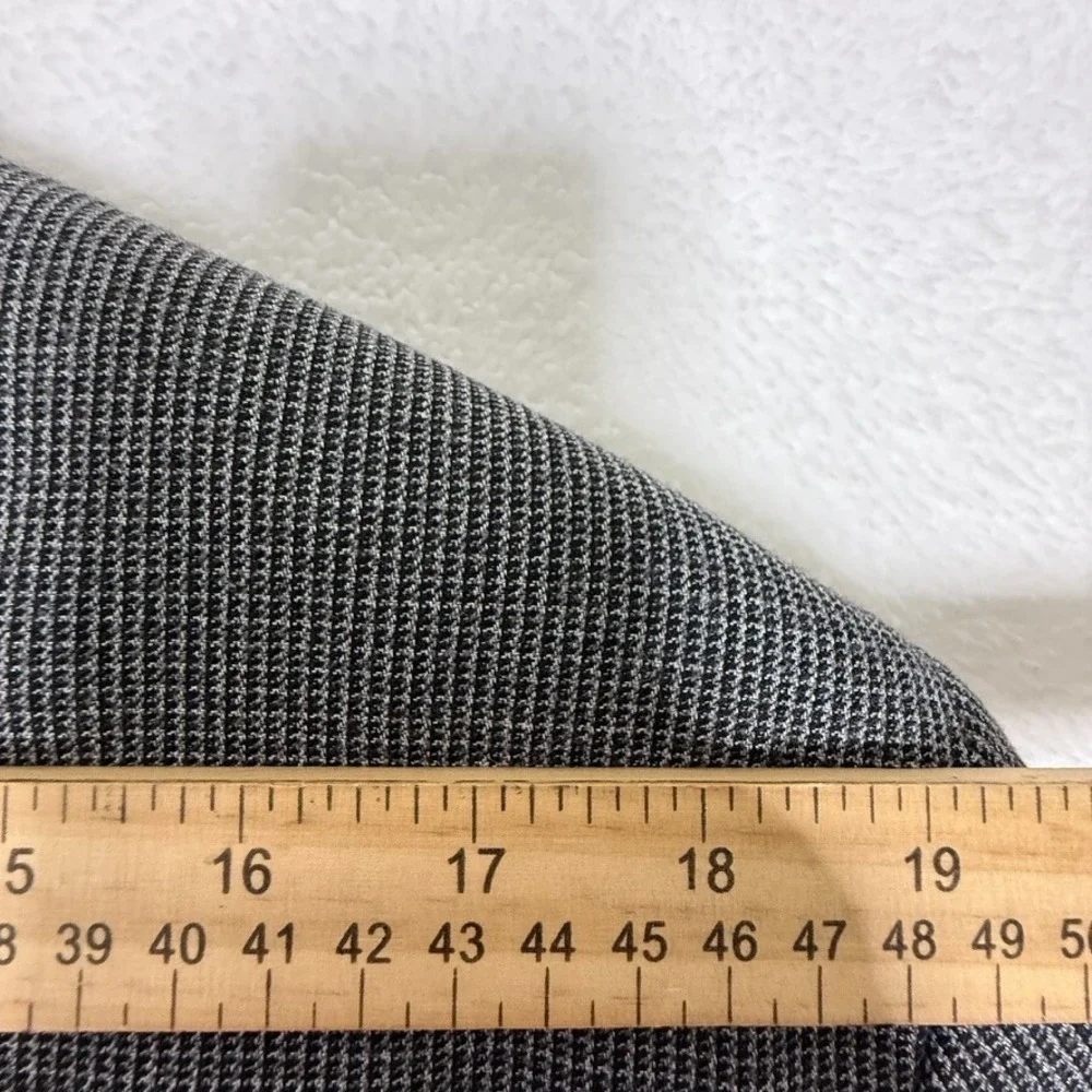 Statement‎ Blazer 46R Gray Houndstooth 2 Button Single Vent Career Business